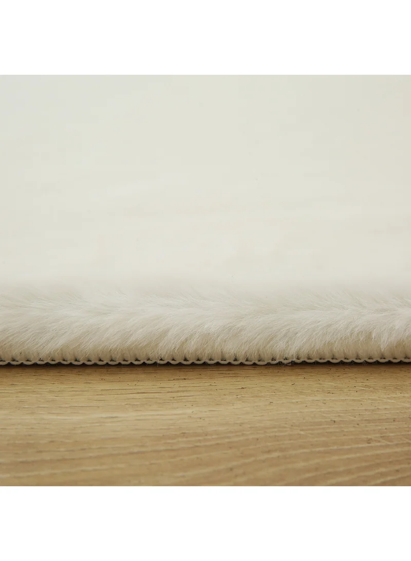 Home Box Fau x Rabbit Fur Shaped Rug 70 x 230 cm