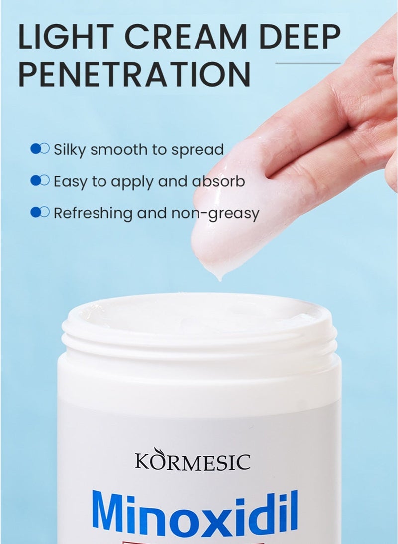 Kormesic قناع شعر بمينوكسيديل ٥٪، ٣٥.٢ أونصة سائلة (١٠٠٠ مل)، بزيت الأرغان والكيراتين، يقوي الشعر التالف، يمنح النعومة، يغذي ويرطب - Image 5