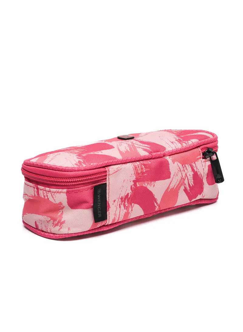 Wenger Back To School One-Compartment School Pencil Case Pink - 653111
