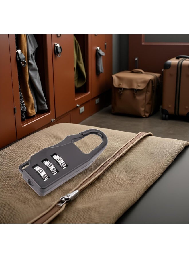 3-Digit Travel Luggage Combination Lock – Universal Code Padlock for Suitcases, Swiss Gear Bags, Backpacks & Hand Luggage | Durable Anti-Theft Travel Lock - Image 5