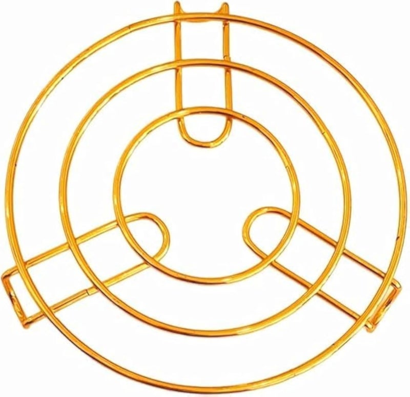 حامل أواني ساخنة، حامل أواني ساخنة من الفولاذ المقاوم للصدأ، حامل أواني دائري عالي الجودة مقاوم للحرارة وغير قابل للانزلاق، مناسب للأواني الساخنة، والأطباق، وأباريق الشاي، والطاولات، والمطابخ.