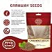 Spicy World Caraway Seeds 1 LB Bulk Bag 16oz Premium Whole Caraway Seeds for Rye Bread Sauerkraut Cooking Aromatic Gourmet Caraway Spice - Image 4