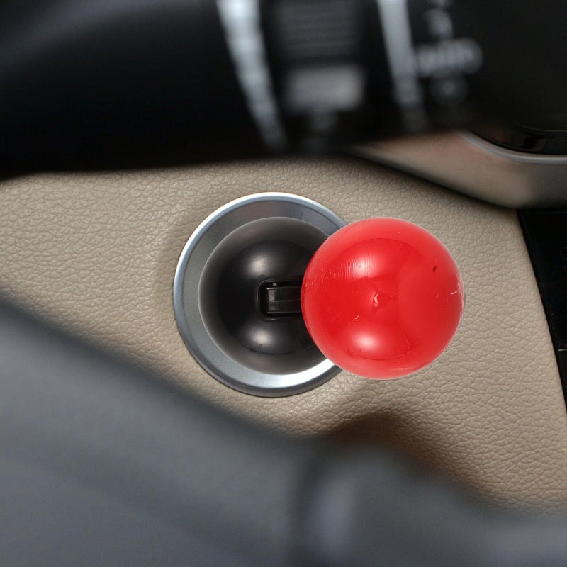 Red Push Start Ignition Switch Engine Start Button Rocker Lever Replacement Vehicle Engine Control Accessories - Image 5