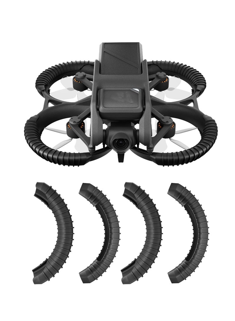 Excefore Avata Propeller Guard, Unity Propellers Protector for DJI Avata Drone Accessories (Black) - Image 3