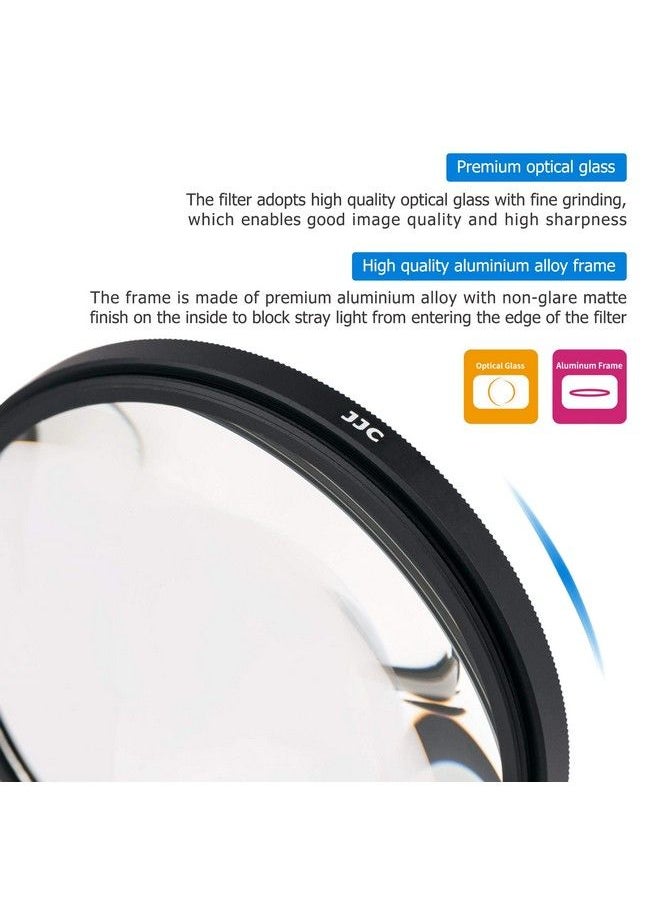 JJC - 58Mm Macro Closeup Filter Set (+2 +4 +8 +10) Macro Filter Accessory With Lens Filter Pouch For Canon Rebel T8I T7I T6I T7 T6Eos 90D 80D 77D With Canon Efs 1855Mm F 3.55.6 Is Stm Lens - Image 1