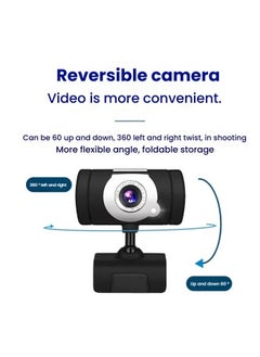 General High-definition computer camera conference online class USB camera video game live broadcast 480P camera head  - Image 1