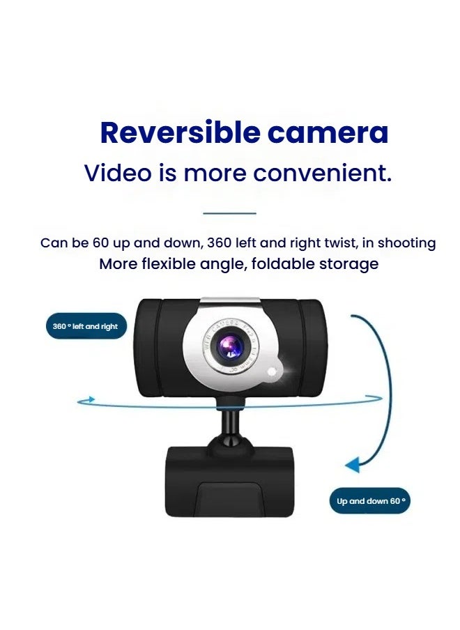 General - High-definition computer camera conference online class USB camera video game live broadcast 480P camera head - Image 1