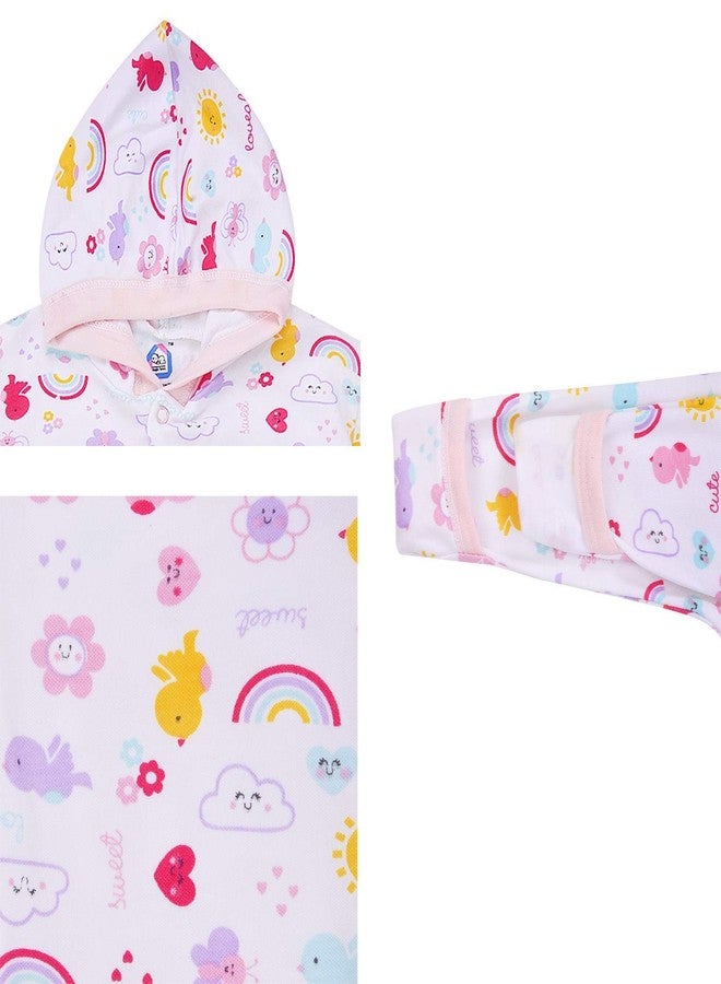 MAGIC TOWN Babyneeds New Born Baby Multi-Color Long Sleeve Cotton Sleep Suit Romper for Boys and Girls Set of 2 - Image 5