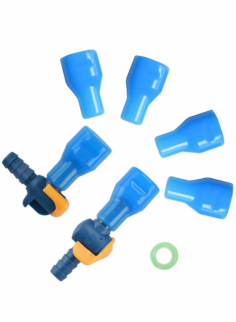KASTWAVE Hydration Silicone Nozzle Circulating Hydration Nozzle Food Grade Silicone Mouthpiece Bite Valve Replacement Mouthpiece, Hydration Bag Kit, Fits Most Brands - Image 1