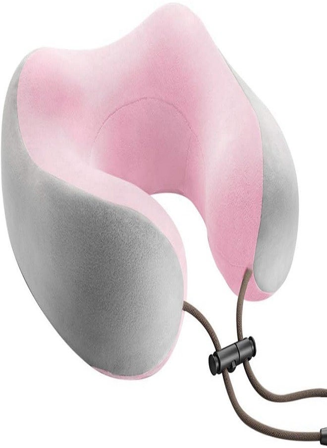 Generic Neck Massager,USB Charging U-shaped Massage Pillow Electric Travel Pillow Foam Cervical Massage Pillow for Muscles Pain Relief Relax in Airplane,Office and Home  - Image 3