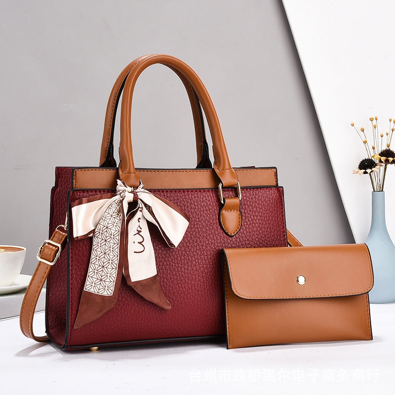 Fashion texture bag 2024 new all-match women''s bag large capacity new handbag mother bag tide - Image 5