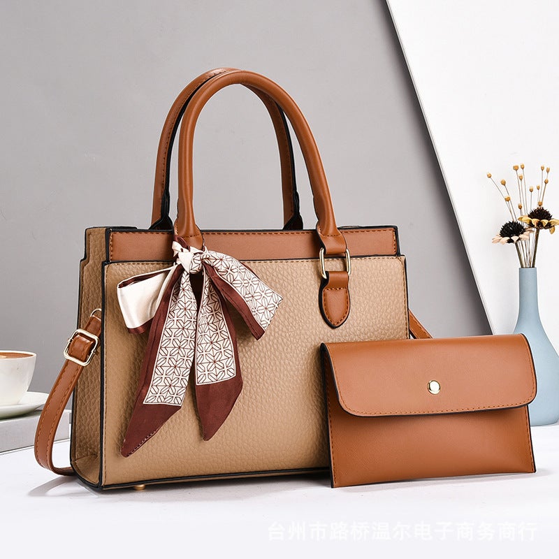 Fashion texture bag 2024 new all-match women''s bag large capacity new handbag mother bag tide - Image 4
