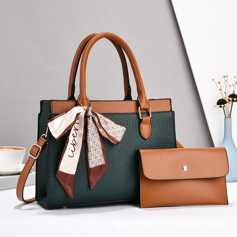 Fashion texture bag 2024 new all-match women''s bag large capacity new handbag mother bag tide - Image 3