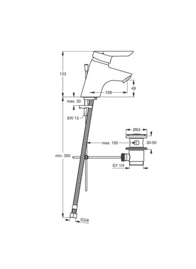 Ideal Standard Sink Mixer 551  - Image 2