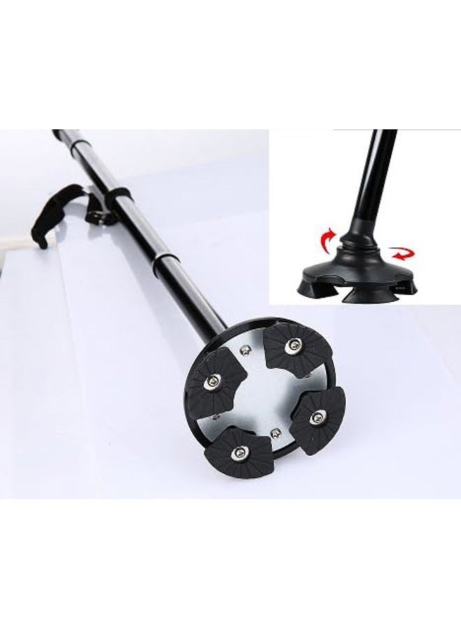 ATS Assistive Technology Services SteadyCane Self-Standing Cane 4 Feet and Light Hurry Before They are Gone - Best Walking Cane - As Seen On TV Cane - Foldable - Adjustable - Wrist Strap - Image 3