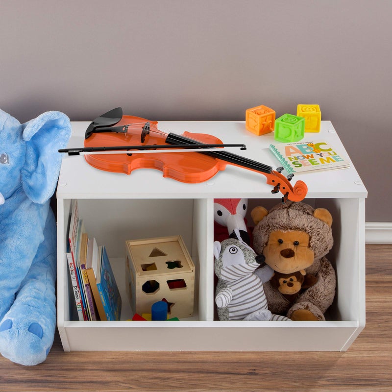 HEY! PLAY! Kidâ€™s Toy Violin with 4 Adjustable Strings and Bow - Musical Sounds- Realistic-Looking Instrument for Learning Classical Music - Image 5