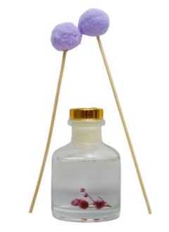 Preserved Real Flower Reed Diffuser Lavender 1 Pack Reed Diffuser Set, Oil Diffuser & Reed Diffuser Sticks, Home Decor & Office Decor, Fragrance And Gifts