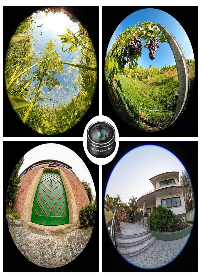 Godefa Phone Camera Lens, Godefa 3 in 1 Phone Lens kit-205° Fisheye Lens + Macro Lens + 120° Wide Angle Lens,Clip on Cell Phone Camera Lens Kits Compatible with iPhone,Most Smartphones - Image 5