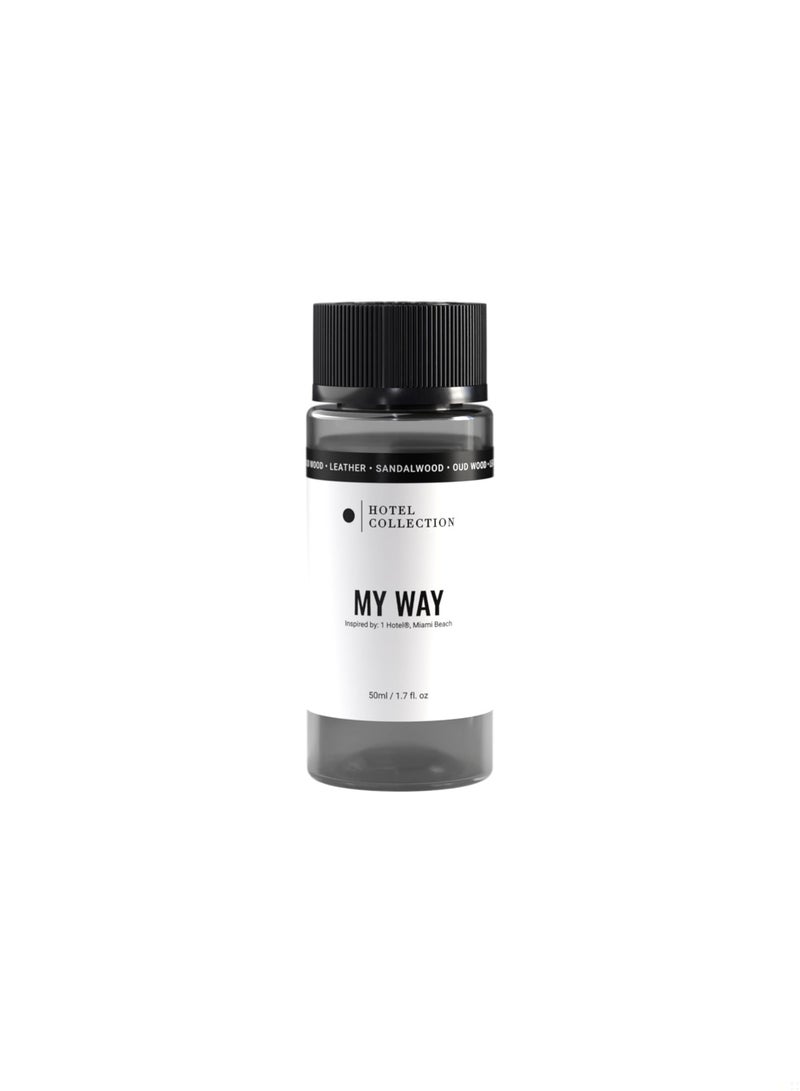 Hotel Collection  - My Way Fragrance Oil Blend - Hotel Inspired for Luxury Essential Oil Diffusers - Aromatherapy Scent Diffuser Oil - Leather, Sandalwood, and Amber - Image 1