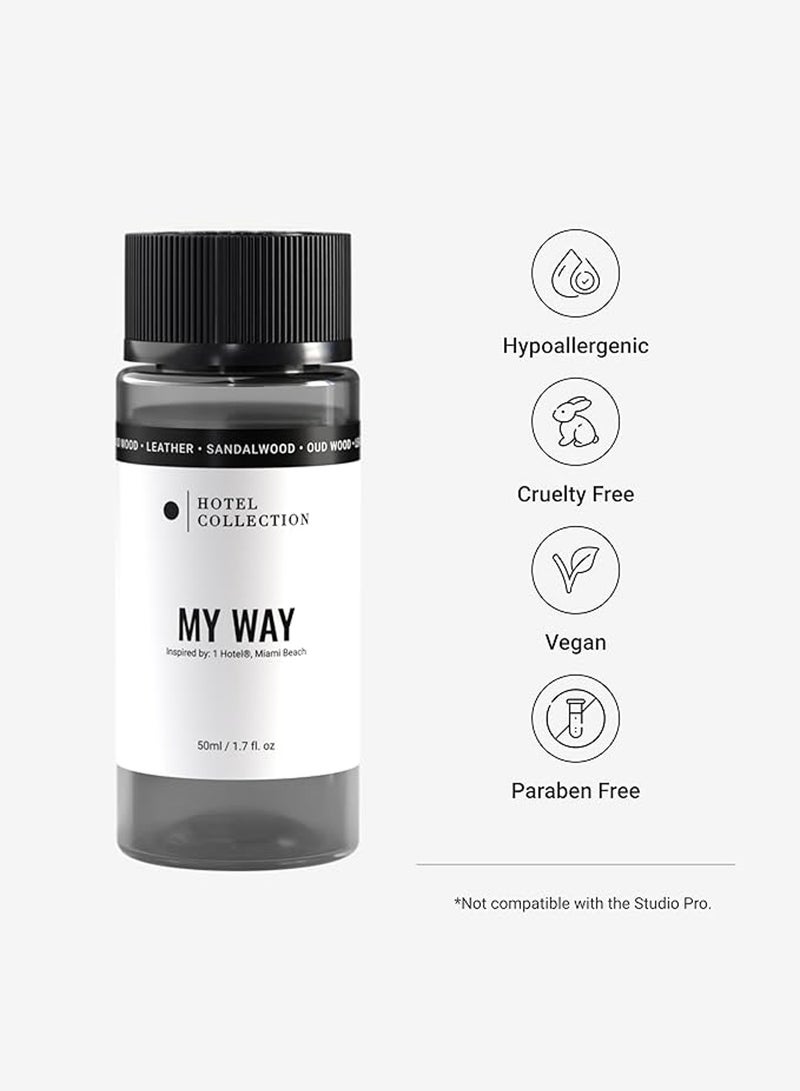 Hotel Collection  - My Way Fragrance Oil Blend - Hotel Inspired for Luxury Essential Oil Diffusers - Aromatherapy Scent Diffuser Oil - Leather, Sandalwood, and Amber - Image 2