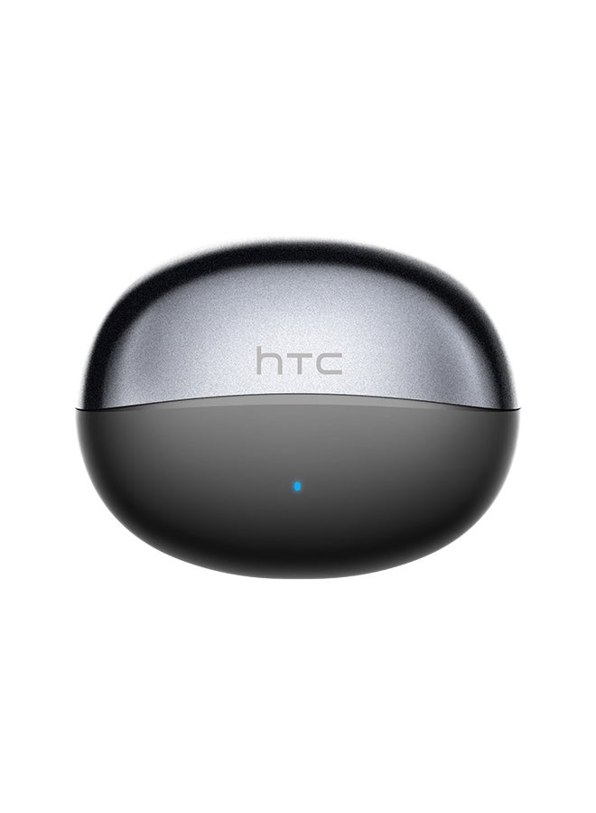 HTC NE56 OWS Ear Clip Wireless Earphones, Bluetooth 6.0, Comfortable Sport Earclip Design, Noise Reduction Calls, Built-in Mic, 20-Hour Battery Life, 4-Hour Music Playback, Lightweight Wireless Headphones, Black black - Image 4