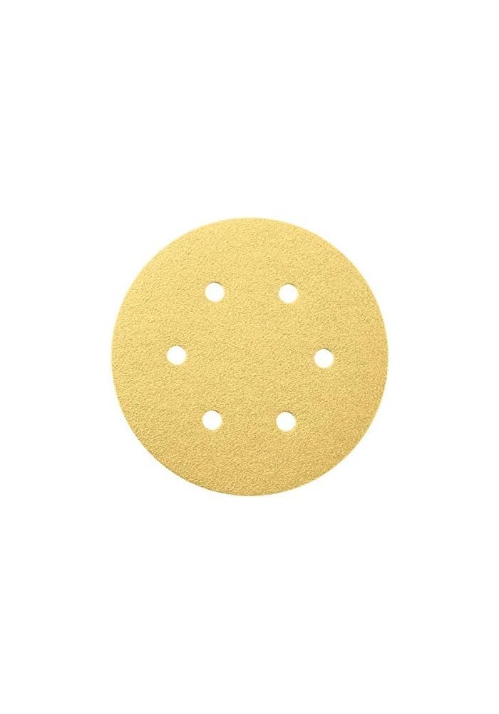 Gazelle Velcro Backed Sanding Discs - 6in, 80G, Pack of 50