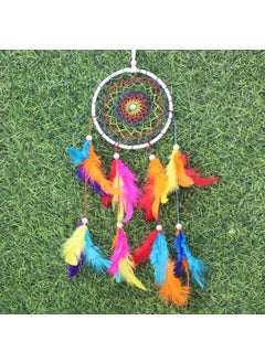 RPH Handicrafts RPH Handicrafts Dream cacther for car Hanging Car Ornament Showpiece Mirror Hanging 15x8 cm Design P  - Image 4
