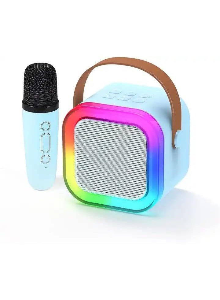 Bluetooth Speaker with Wireless Mic - Kids Microphone Toy - Wireless Karaoke Machine - Bluetooth Speaker and Microphone - Kids Speakers - Amazing Singing Experience for Kids and Adults with LED Light and Fun Sound Effects - Perfect Birthday and Party Gifts for Girls and Boys - - Image 5