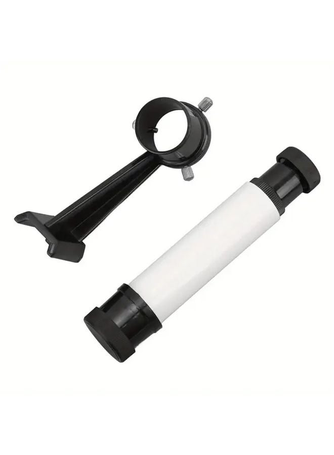 5x24 Astronomical Telescope Finder Scope with Inline Base Stand Manual Focus Dovetail Compatible - Image 1