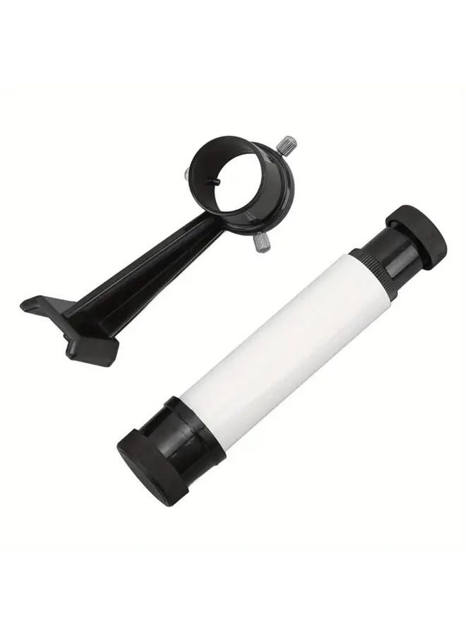 5x24 Astronomical Telescope Finder Scope with Inline Base Stand Manual Focus Dovetail Compatible - Image 4