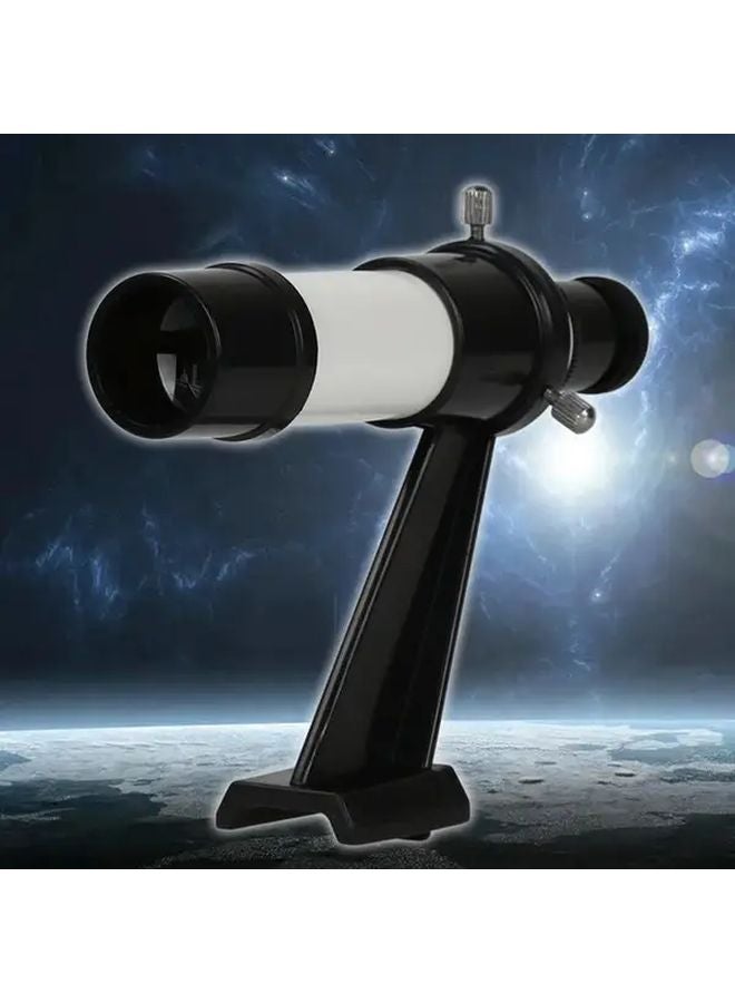 5x24 Astronomical Telescope Finder Scope with Inline Base Stand Manual Focus Dovetail Compatible - Image 5