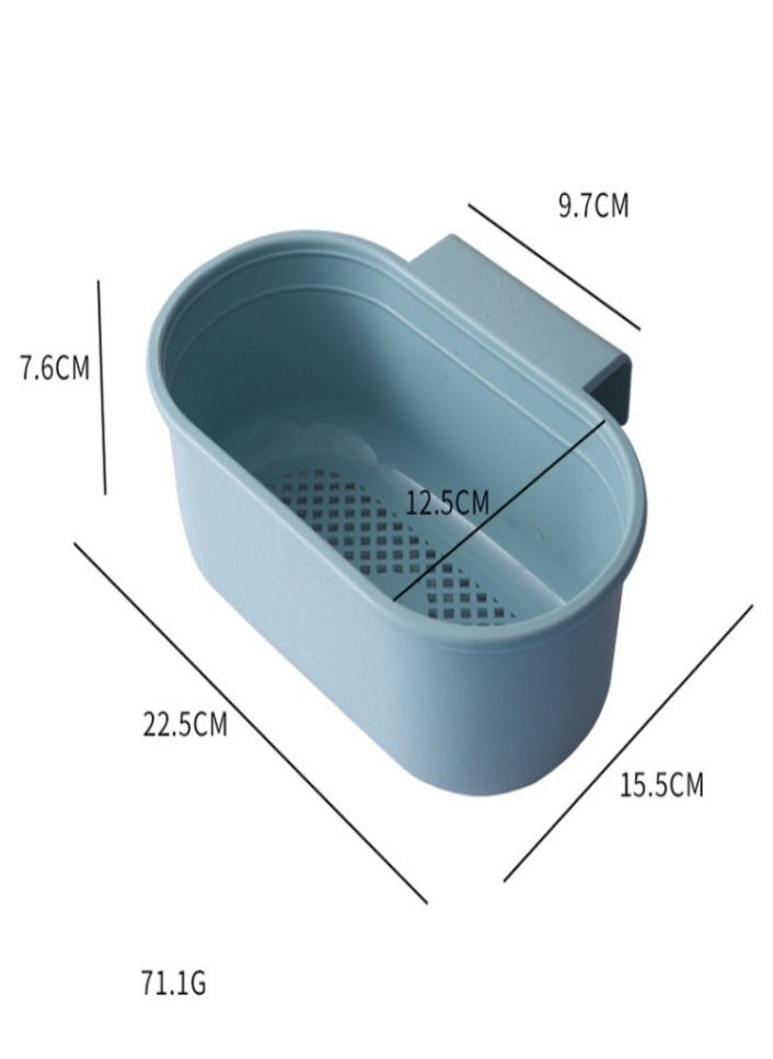 XVersion Adjustable Sink Storage Basket | Drain Rack for Kitchen Sink | Multi-Purpose Sink Organizer for Sponge, Fruits & Vegetables  - Image 4