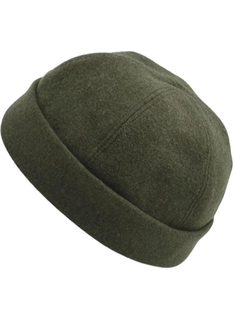 Elif Underwear Stamped Khaki Back Adjustable Retro Hip-Hop Skullcap Hat