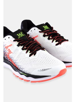 361 Degrees Women 361-Meraki Lace Up Running Shoes, White  - Image 3