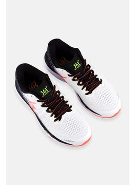 361 Degrees Women 361-Meraki Lace Up Running Shoes, White  - Image 4