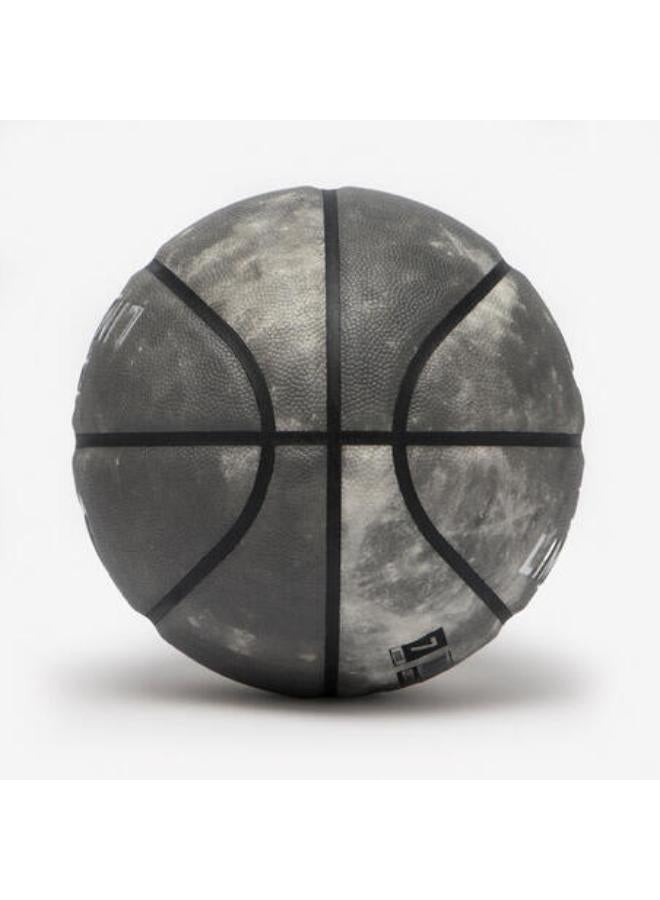 KIPSTA Size 7 Basketball BT500 Touch - Grey - Image 4