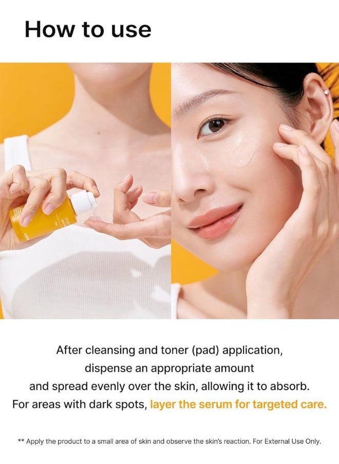 Pore+Dark Spot Brightening Serum 30ml, Gel-like Serum for Enlarged Pores with Niacinamide, Tranexamic Acid, Pore Minimizer, Non-Irritating, Hydrating, For Sensitive Skin, Hyperpigmentation