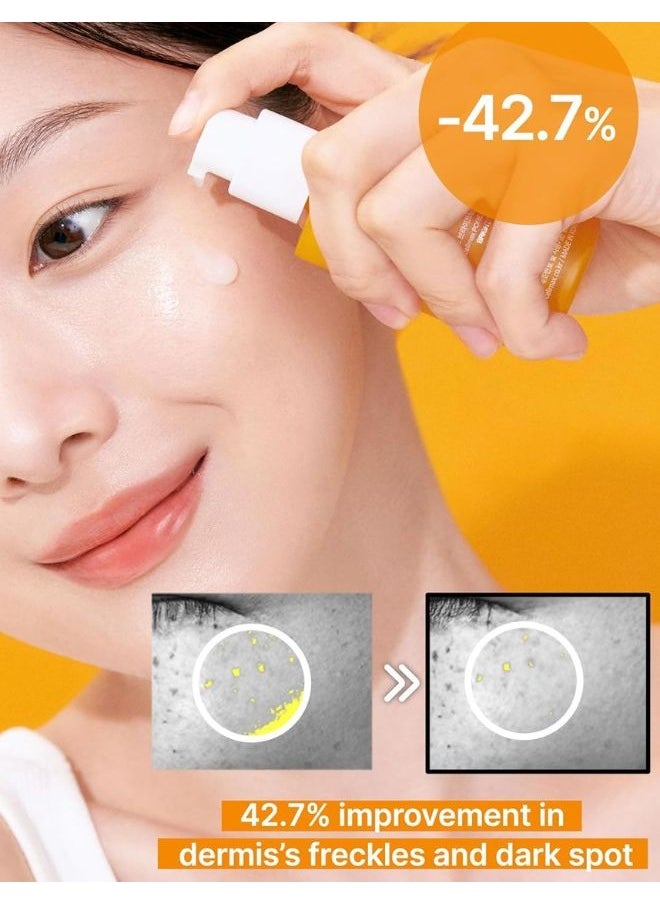 Pore+Dark Spot Brightening Serum 30ml, Gel-like Serum for Enlarged Pores with Niacinamide, Tranexamic Acid, Pore Minimizer, Non-Irritating, Hydrating, For Sensitive Skin, Hyperpigmentation