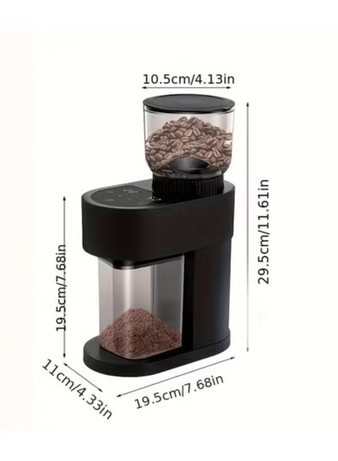 فوغماكس آلة صنع القهوة الأوتوماتيكية الصغيرة، مطحنة حبوب القهوة الكهربائية، مطحنة حبوب القهوة المنزلية - Image 4