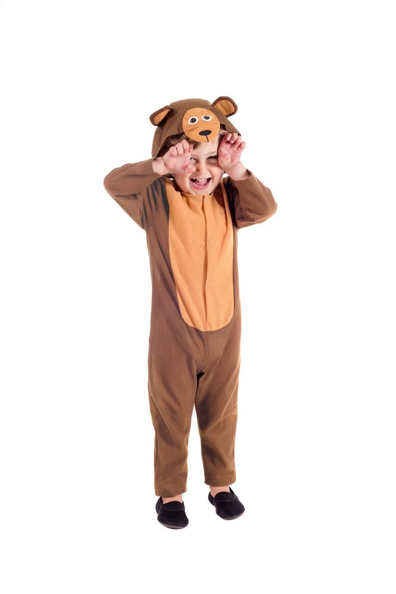 Fun Shack Teddy Bear Costume for Toddlers and Babies, Brown, Small - Image 1