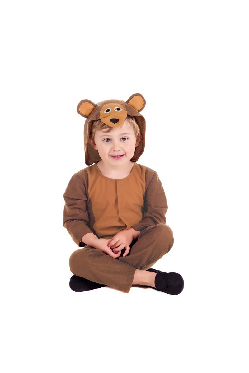 Fun Shack Teddy Bear Costume for Toddlers and Babies, Brown, Small - Image 2