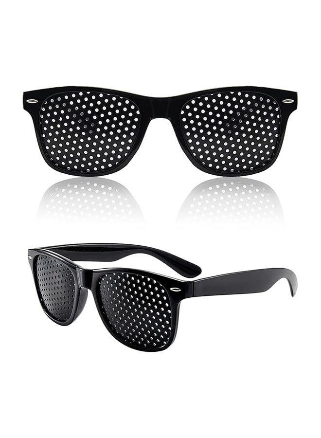 2 Pcs Adjustment Glasses, Help Eye Training And Concentration, Light and Comfortable Frame, Lightweight Frame for Eye Training Focus for Daily Use and Relaxation - Image 1