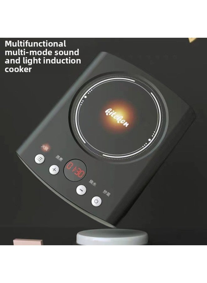 Children's Play Mini Kitchen Toy Little Girl's Cooking Girl's Simulation Kitchenware Set Baby's Birthday Gift-Color:【Meng Fun Simulation Kitchen-Pink】 -32-piece Set - Image 5