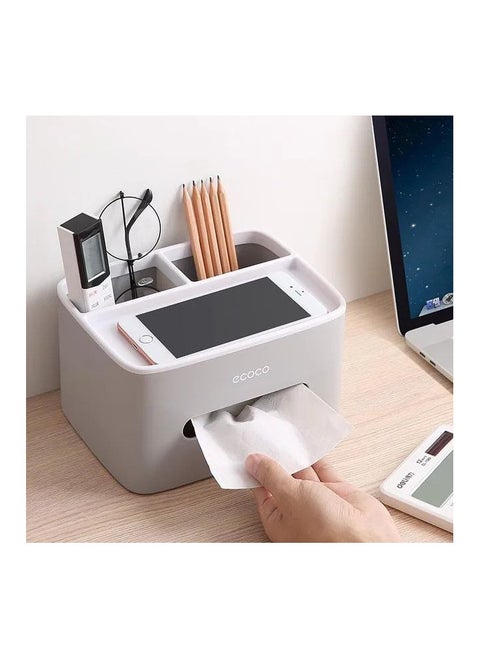 ECOCO Square Tissue Box - Versatile for organizing your home with precision and elegance
