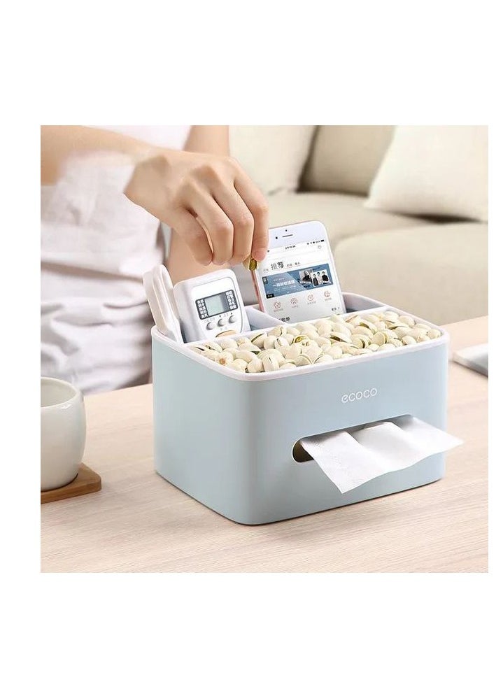 ECOCO Square Tissue Box - Versatile for organizing your home with precision and elegance