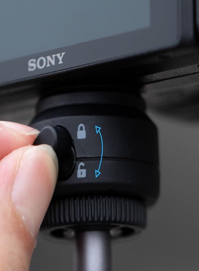 PGYTECH CapLock Action Camera Quick Release Set, Compatible with DJI OSMO Action 6/5 Pro/4/3, GoPro Hero 13/12/11/10, Action Cameras and Smartphones - Image 4