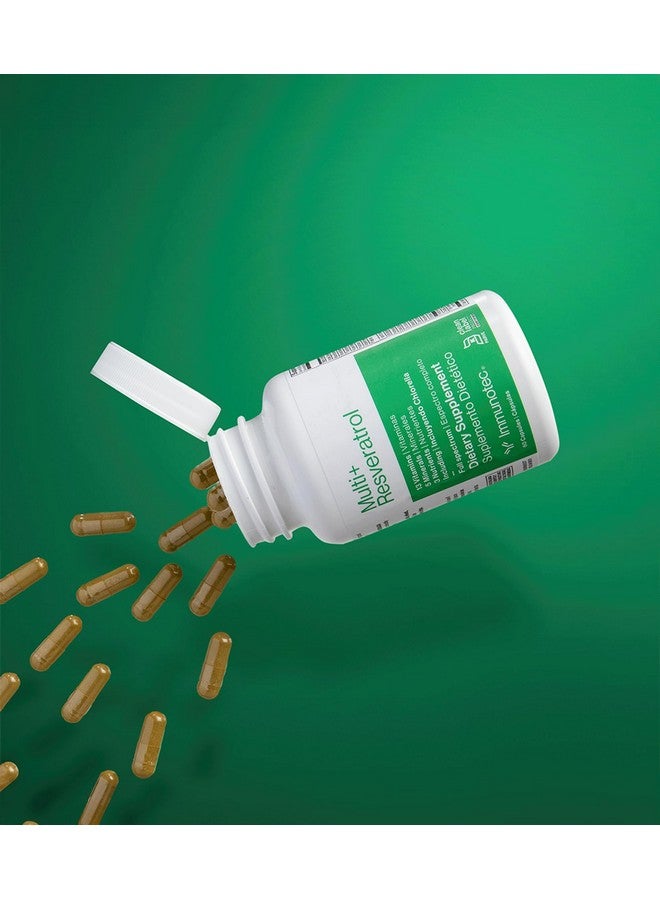 Immunotec Multi+ Resveratrol Full Spectrum Dietary Supplement 13 Vitamins, 5 Minerals, 3 Nutrients With Chlorella - Image 3