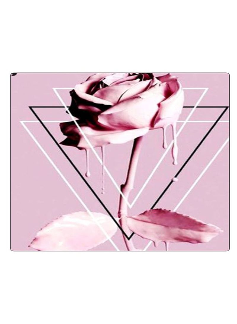 RKN Printed Anti-Slip Gaming Mouse Pad Pink/Black/White