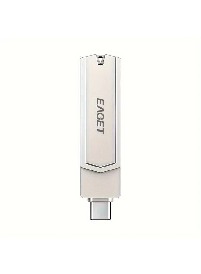 Eaget 2 In 1 USB 3 2 Flash Drive 256GB High Speed Memory Stick USB A And Type C Interface - Image 1
