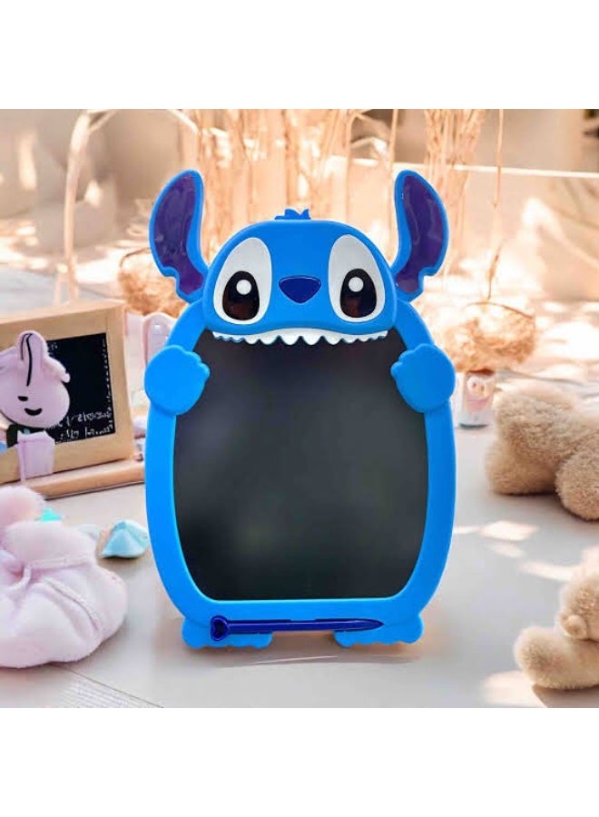 لوحة كتابة LCD للأطفال – تصميم Stitch – أللوان ازرق - Image 2